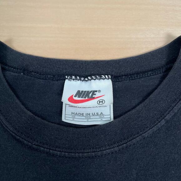 Vintage Nike spell out cut off sleeveless shirt size medium - Picture 2 of 4